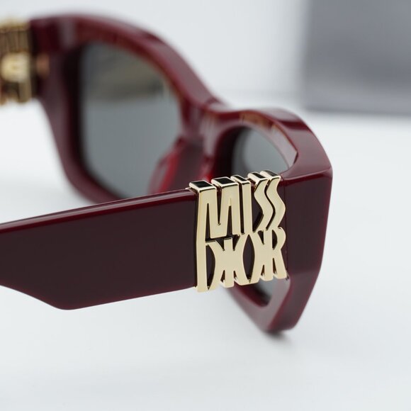 Dior MISSDIOR S1I 94A0 Square Sunglasses - Red/Grey main image 6